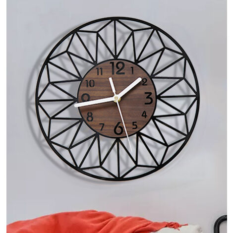 Horloge D'apprentissage Pour Enfants - Silencieuse, Sans Tic-tac - 15.75 Pouces - Fonctionne Sur Pile AA