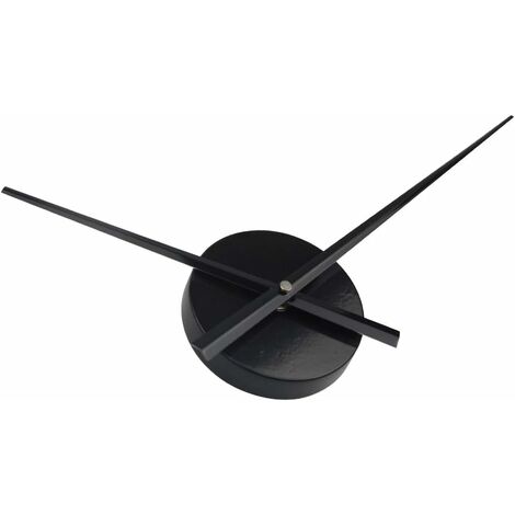 Grande Horloge Murale Aiguilles 3D Minimaliste Sans Chiffre - Décoration DIY Quartz