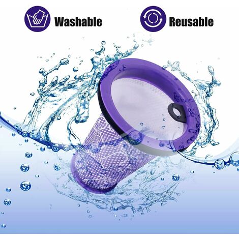 Lot De 4 Filtres Pré-Moteur Pour Aspirateur H-Free 500 - Compatible Plusieurs Modèles, Installation Facile - 6