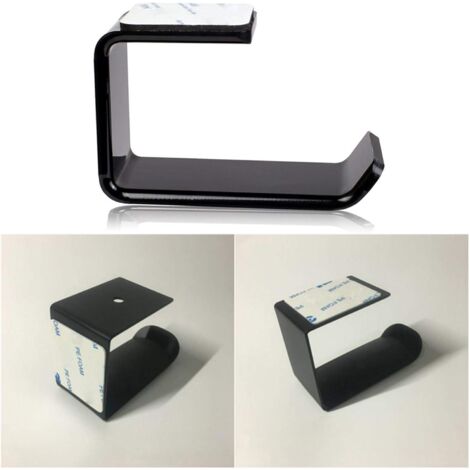 Lvjkes Lot De 2 Supports De Casque Sous La Table - Avec Ruban