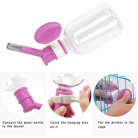 2 Pièces Pot De Stockage Bouteille En Plastique - Récipients Transparents Pour Bonbons Collations Bébé - Design Biberon