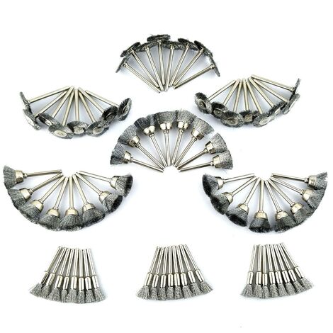 Brosses Métalliques,Brosse Métallique Perceuse pour le Détartrage et le
