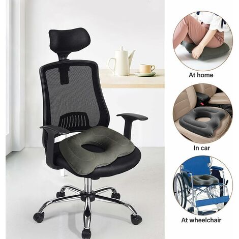 Coussin En Forme De Beignet Pour Soulager La Douleur Du Coccyx Et Les Hémorroïdes, Coussin De Siège En Forme De Donut Pour Coccyx, Sciatique