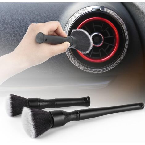 MplehDa Pinceaux Nettoyage Voiture, Brosse à Détails Automatiques