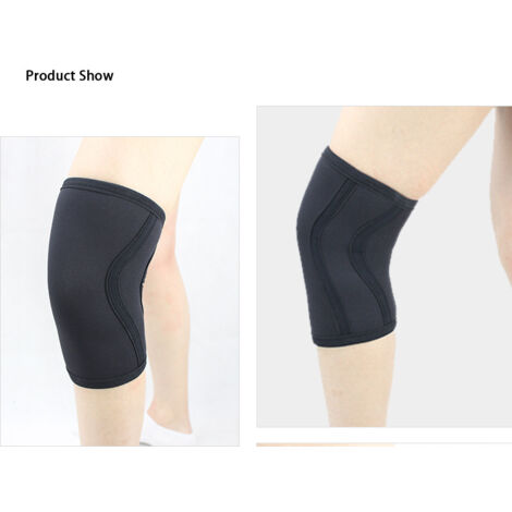 Genouillères CrossFit MAD DOGS 5 Mm Néoprène - Compression Et Soutien Pour Squat, Haltérophilie, WOD