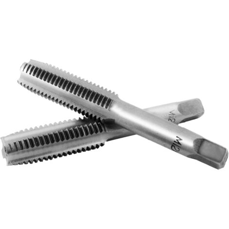 Tarauds à Goujure Spirale M3 X 0,5 HSS - Lot De 2, Revêtement Nitruré - Pour Acier, Aluminium, Inox