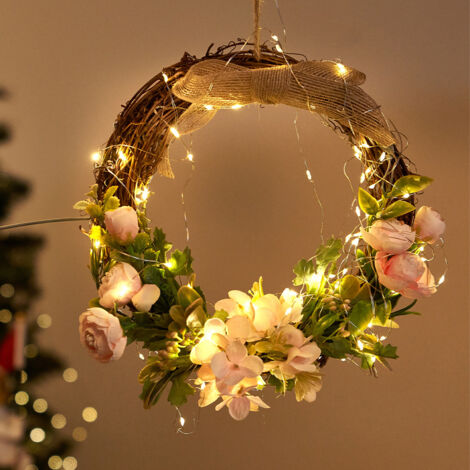 CPSARKV Guirlande Cuivre 3M - Guirlande Lumineuse 30 Leds - Guirlande Leds pour deco chambre, déco de Noël, ambiance poétique et romantique