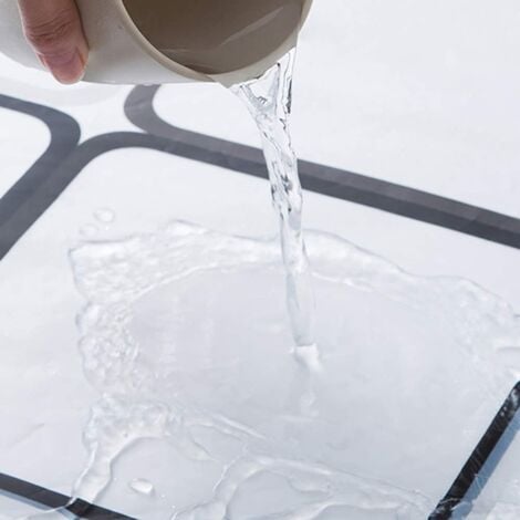 Rideaux de Douche résistant aux moisissures - Rideaux de Douche Extra Longs avec Crochets en Forme de U, antibactériens, imperméables - 180x180CM