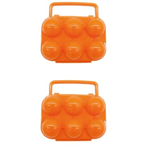 Camping En Plein Air Portable Quatre Compartiment Carton D'oeufs En