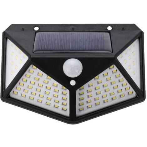 CSPARKV Lampe solaire 100LED IP65 étanche extérieur