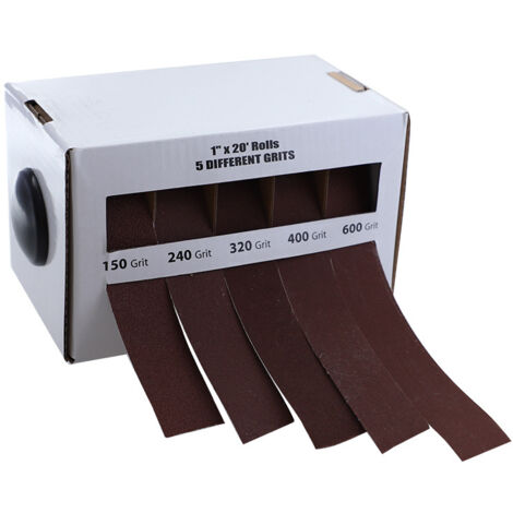 Rouleau De Papier Abrasif Grain 120, 11,4 Cm De Large, 9,1 M (= 71