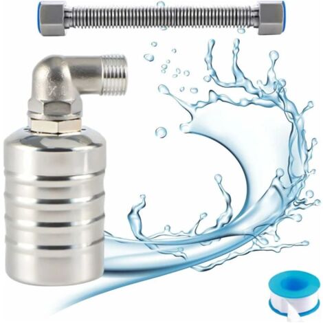 Vanne à Flotteur Automatique En Inox 304 – Gestion De L'eau Sans électricité, Style A !
