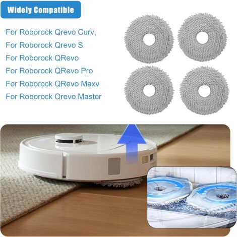 Kit De Repuesto Para Roborock Q Revo Master, Qrevo Slim Robo
