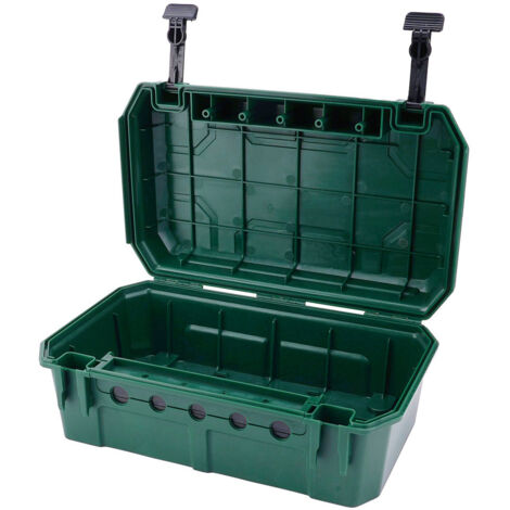 Boîte Étanche IP54 LPEPLL Pour Multiprise Extérieure - Protection Contre Pluie Et Poussière - 18x6x6cm Noir
