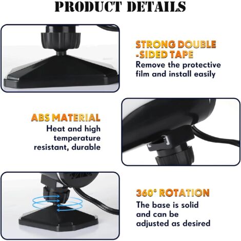 Chauffage De Voiture Portable - Chauffage De Voiture Branché Sur Allume