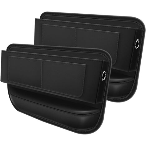 Lot De 2 Bacs Rangement Siège Auto - Pour Espace Entre Sièges Et Console - Dimensions 44x5x7.5 Cm - Universel - 7