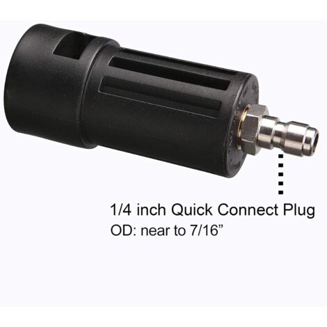 Adaptateur Nettoyeur Haute Pression M MINGLE - Compatible Karcher Connexion 1/4