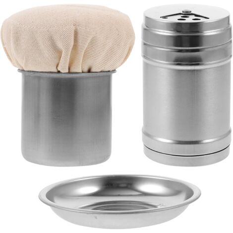Kit Applicateur Huile Pour Crêpes - Inoxydable Avec Brosse Et Plateau - Outil Pratique Crêpes Maison Et Restaurant