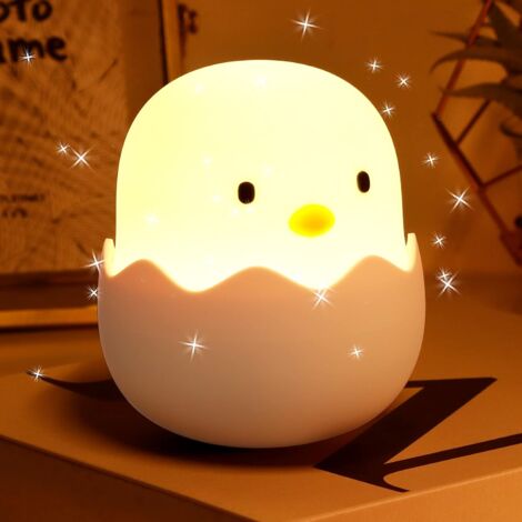 Veilleuse Enfant Rechargeable Astronaute - Lumière Tactile 3 Niveaux, Design Mignon, Pour Chambre, Cadeau Enfant - 4