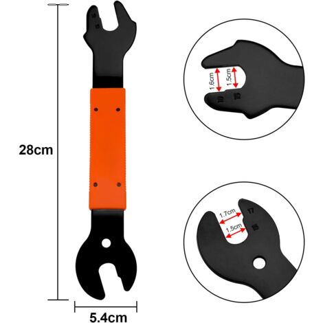CLÉ À PÉDALE 15MM 33F5 - Rêve de Vélo