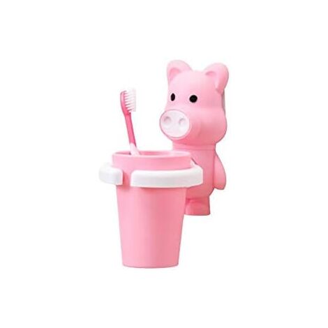 Porte-brosse à Dents Enfant En Forme De Girafe – Avec Ventouse Et Gobelet, Design Mignon, Sans Perçage, Plastique Sans BPA - 5