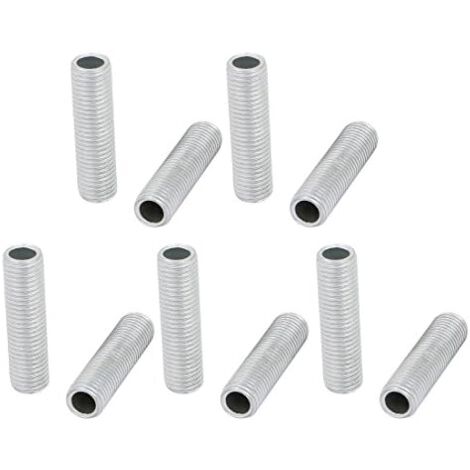 8 Tiges Filetées M10 En Laiton Pour Lampe – Rallonges Creuses Pour DIY Et Réparation D'éclairage