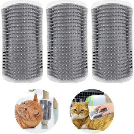 Lot De 5 Brosses De Massage En Silicone Pour Chats Et Chiens - Doux, Antidérapant, Facile à Nettoyer