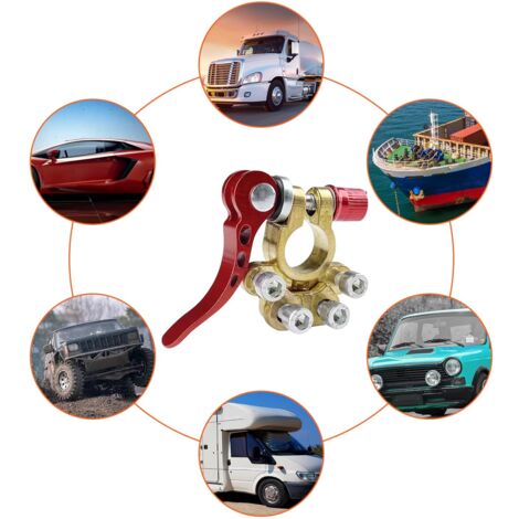Poignées De Déconnexion Batterie – Sécurité Et économie Pour Voiture, Bateau, Camion !