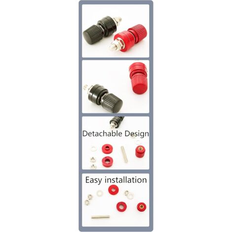 Connecteurs Universels De Pince De Borne De Batterie En Cuivre, 2