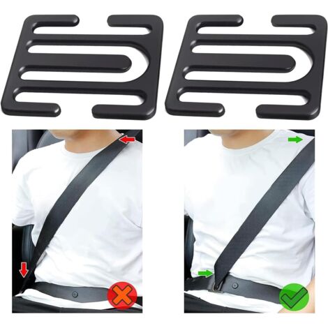 Clips Ajusteurs De Ceinture De Sécurité - 3 Pièces, Couleurs Assorties, Pour Voiture Et Camion