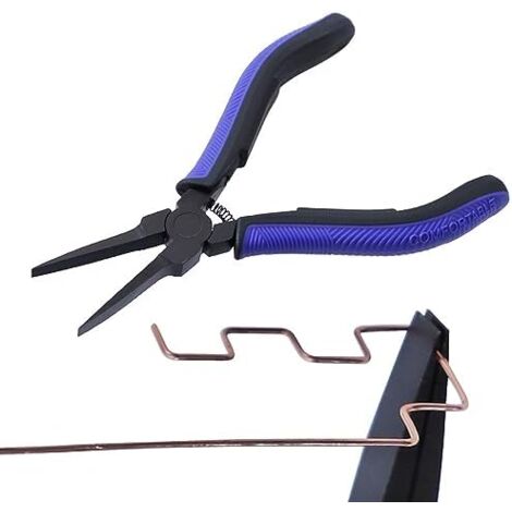 Pince à Bijoux Bec Aiguille - Acier Inoxydable - Réparation Et Création De Bijoux