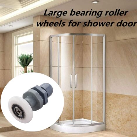CXtech 8pcs Roulettes Porte De Douche, Roulette Porte Coulissante