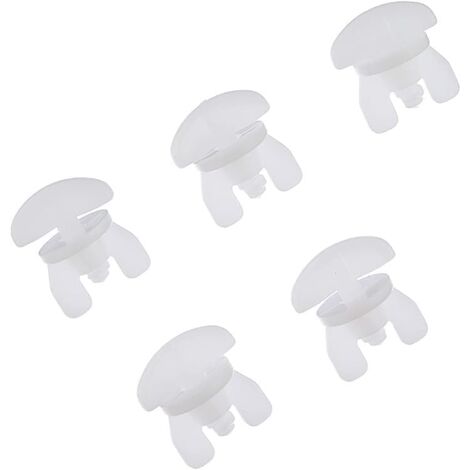 Lot De 10 Butées De Rail De Rideau Mobestech - En Fer, Pour Fixer Et Arrêter Les Rideaux, Installation Facile