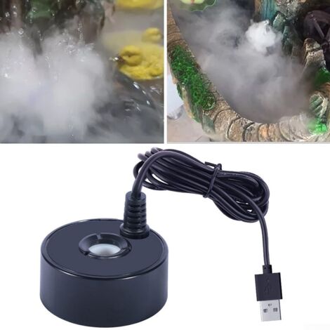 Brumisateur à Ultrasons 24V - Fontaine à Brouillard Froid Pour Bassin, Terrarium, Humidificateur D'air Décoratif