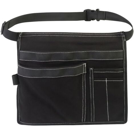 EJ.life Pochette à Outils En Tissu Oxford Sac De Taille Extérieur Avec Ceinture Poche à Outils