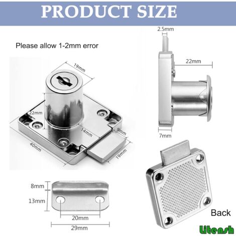 Verrou à Came Pour Perche Télescopique De Piscine - Lot De 2 Pièces Réglables Par Rotation (accessoire De Rechange)
