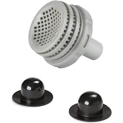 Kit De Connecteur Jet Deau Pour Piscine Pour Intex Et Bestway Avec Filtre Buse Et Couvercle Noir