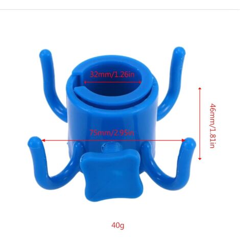 Crochets Accessoires Pour Sac De Plage SEAFRONT - Lot De 6 Pièces En ABS - Pour Personnaliser Sac Bogg, Porte-clés, Pompons