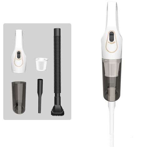Aspirateur Main Sans Fil SERVOMASTER - Puissant, 2 Vitesses, Filtre HEPA Lavable Pour Voiture, Maison, Poils D'animaux