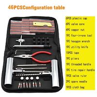 Kit Réparation Crevaison Pneu Tubeless Avec Mèches "tresses" Fifty V2