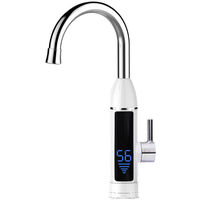 Robinet d'eau chaude électrique robinet de cuisine instantané affichage numérique