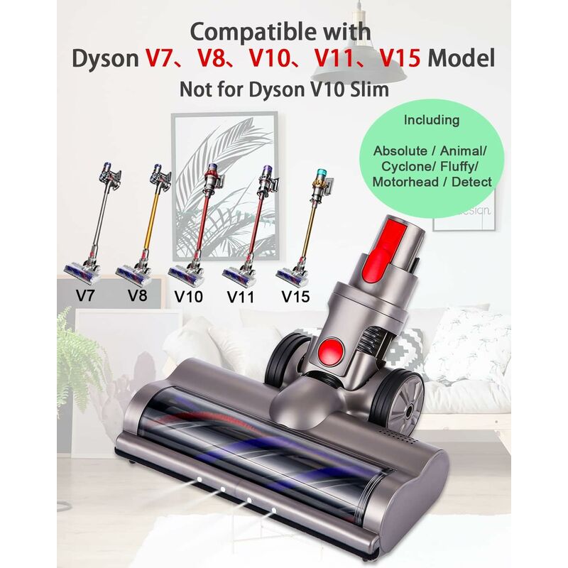 Kit brosses à meuble Dyson Dyson V7, V8, V10, V11, V12, V15