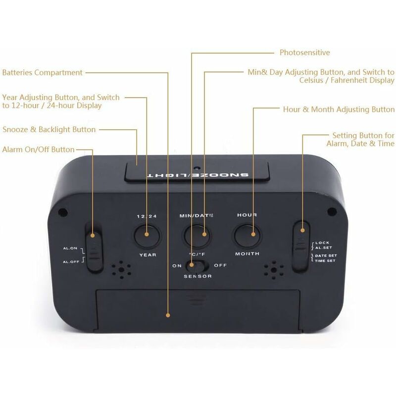 Generic Minuterie numérique programmable, interrupteur de