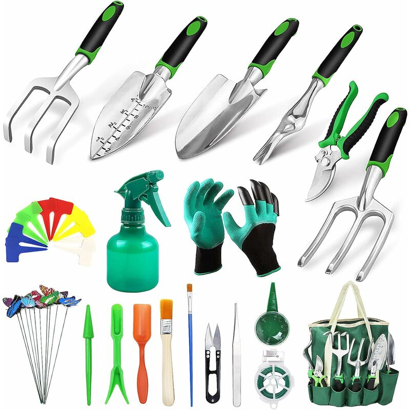 Lot d'outils de jardin - suan - en acier - multifonctions