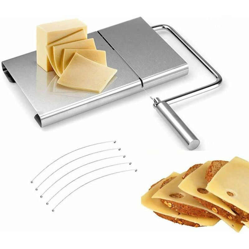 BEO Trancheuse à fromage avec fil Coupe-fromage en acier