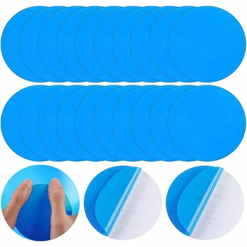 Ahlsen 20pcs Patchs Réparation Transparent Imperméable, Patch de Réparation  Tente, TPU Tape Réparation Autocollants, pour Doudoune