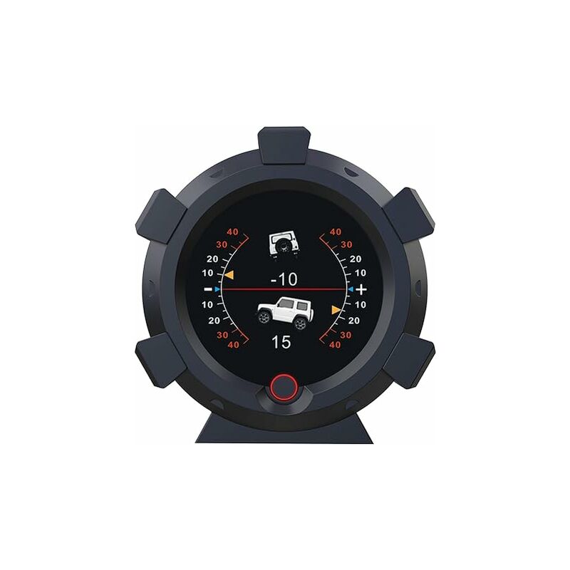 LTS FAFA X95 Inclinomètre Numérique GPS de Voiture, Compteur de Vitesse  Affichage Tête Haute Multifonctionnel Compteur
