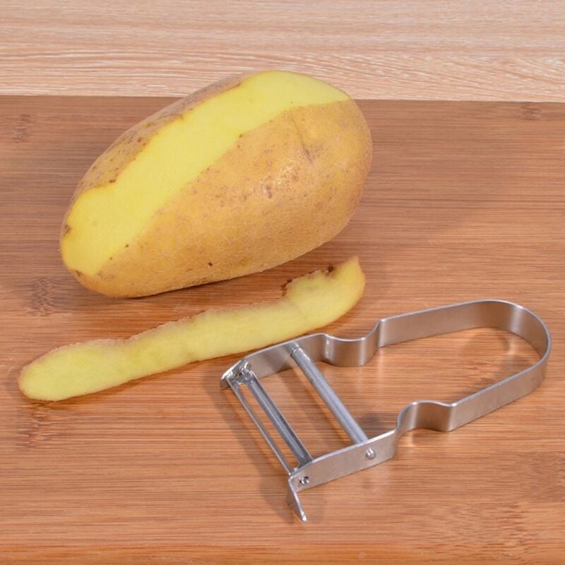 LTS FAFA Couteau à ananas, éplucheur à ananas, tranche d'ananas, éplucheur  en acier inoxydable