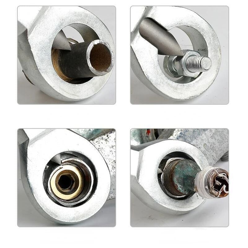 LTS FAFA 1 pince robuste pour séparateur de casse-écrou endommagé,  dissolvant de coupe-tuyau rouillé, clé en acier, clé antirouille (9-12 mm)