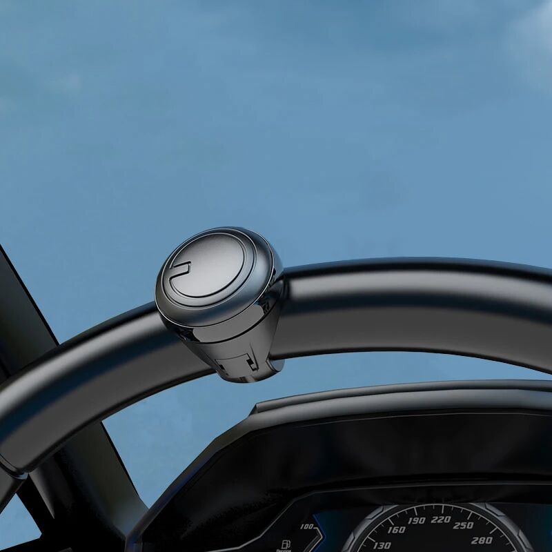 LTS FAFA 1 pièces bouton de rappel de volant de voiture rotation à 360  degrés roulement métallique poignée de puissance assistant sphérique  contrôle manuel